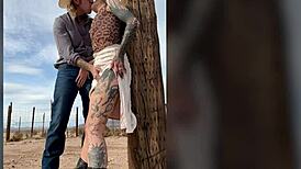 eden ivy, that blonde whore, gets nasty anal from bryan gozzling