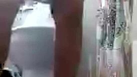 Masturbating With A Random Ebony Female, Squirting