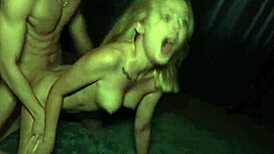 She made her cuckold husband film the rough fucking session