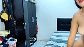 Stepsister Mariana makes videos for husband, keeping him aroused