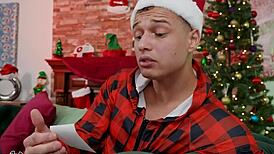 spending christmas with two hot neighbors instead of alone full video