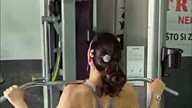 tildzo serbian pornstar trained to tease outdoors