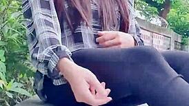 why does tingting pee outdoors in women's clothes?