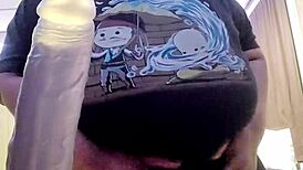 Boyfriend Tees Off with Big Cock and Toys