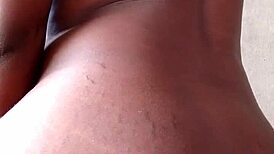 African Beauty With Big Ass And Small Tits