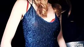 Blonde Oletsha with Big Tits Joins Lola for Passionate Threesome Encounter