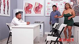 sexmex broken nose from facesitting sandra paola