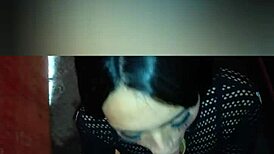 Client expresses greater satisfaction with blowjob, captures slutty face on video this time.