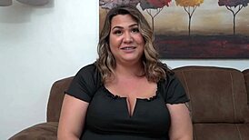 Ash Lauren Pawg Bbw Faces Big Black Cock in First Porn Shoot with Deepthroat and Riding