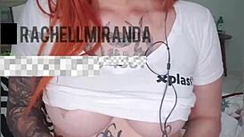 Rachell Miranda, the brazilian latina, wants you to cum on her ass