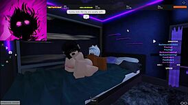 Bbc fucks a mistful roblox slut