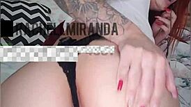 Rachell Miranda, the brazilian latina, wants you to cum on her ass