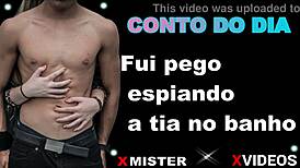 conto erotico fui pego espiando a tia no banho