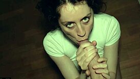 Petite girl takes huge cock!