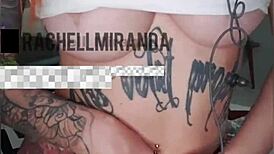 Rachell Miranda, the brazilian latina, wants you to cum on her ass