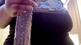 Boyfriend Tees Off with Big Cock and Toys