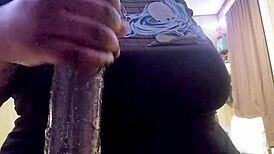 Boyfriend Tees Off with Big Cock and Toys