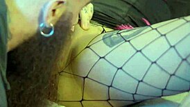 tattooed rocker fucks his girlfriend hard in the ass 😈