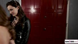 i rim petite lesbian's small tits and ass