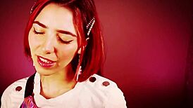 Listen as the shy pretty submissive girl gives jerk off instructions and worships you in this ASMR session.