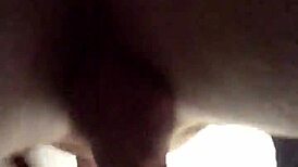 mase619 fucks bbw's thick brown pussy with uncut white cock, latina style