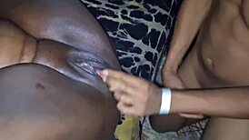 Brazilian prostitute takes two cocks in swing party orgy