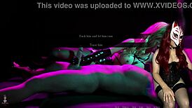 I experienced the full English playthrough of Sin Heels 1 with intense fetishes