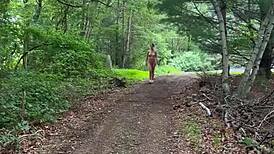 Compilation Of Walking Naked And Hiking!