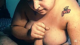 Best Blowjob I Ever Got from Chubby BBW with Big Tits