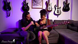 naughty latina student seduces her music teacher?