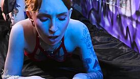 Obsessed Brunette Tastes Redhead's Toes In Lesbian Domination