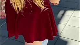 All Natural Busty Blonde Needs Attention While Her Bf Is Gone Amazing Big Tits