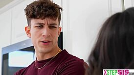 korean teen 18+ stepsister kimmy kimm at slumber party with stepbro