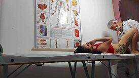 i accidentally fingered her asshole and fucked the patient rough in the hospital.