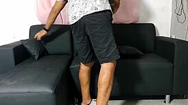 i show my son-in-law my lingerie and hot body, oops