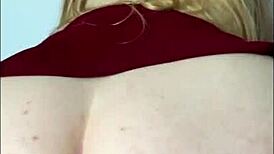 All Natural Busty Blonde Needs Attention While Her Bf Is Gone Amazing Big Tits