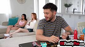 Redhead Madi Collins and Latina Angel Gostosa