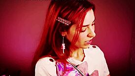 Listen as the shy pretty submissive girl gives jerk off instructions and worships you in this ASMR session.