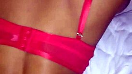 sexy ebony babe bends over for intense doggystyle fucking