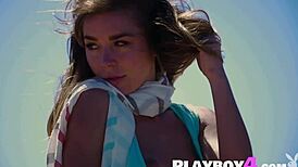 Sexy Milf Lilii Reveals Her Stunning Body Outdoors with Passionate Poses