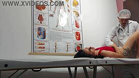 i accidentally fingered her asshole and fucked the patient rough in the hospital.