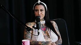 guy who services two girlfriends decides to try gangbang with strangers at motel in sheer red lingerie