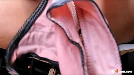 Kate hot4cams com squirts hard with toy and panties stuffed inside her big pussy