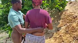 A Good Day To Fuck Hard Close To The Beach With Rough Squirting