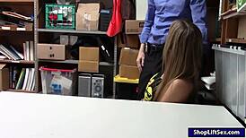 sexy blonde thief blair williams fucked by nasty lp officer