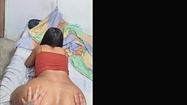 Curvy 18-year-old stepdaughter tries first anal