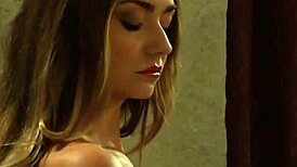 Sensual Lesbian Madame Enjoys In Hot Orgasmic Massage With Slave