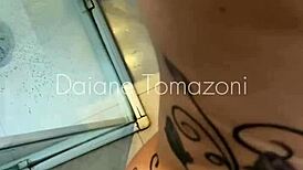 Hey, fudi no banheiro da faculdade com um colega de sala