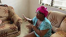 Having a Chichat with My Mummy Go About How I Could Satisfy Her on Bed