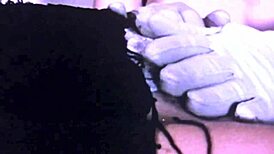 I watch blowjob and monster fucking in lesbian retro scene